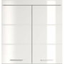 Trendteam Mueble de baño alto AMANDA - 2 puertas - Blanco