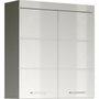 Trendteam Mueble de baño alto AMANDA - 2 puertas - Blanco