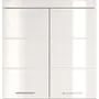 TRENDTEAM Mueble de Baño Alto AMANDA 2 Puertas L73 x P23 x H77 cm Blanco