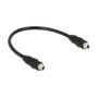 DeLOCK Cable de audio 2x3,5 mm hembra 0,25 m