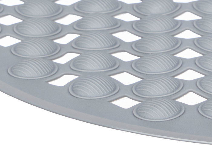 Berilo Antideslizante Ducha Gris 66 x 37 cm Plástico PVC (Set de 12) Berilo Antideslizante Ducha Gris 66 x 37 cm Plástico PVC (Set de 12)