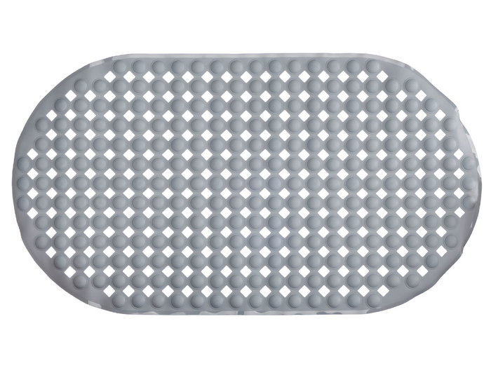 Berilo Antideslizante Ducha Gris 66 x 37 cm Plástico PVC (Set de 12) Berilo Antideslizante Ducha Gris 66 x 37 cm Plástico PVC (Set de 12)