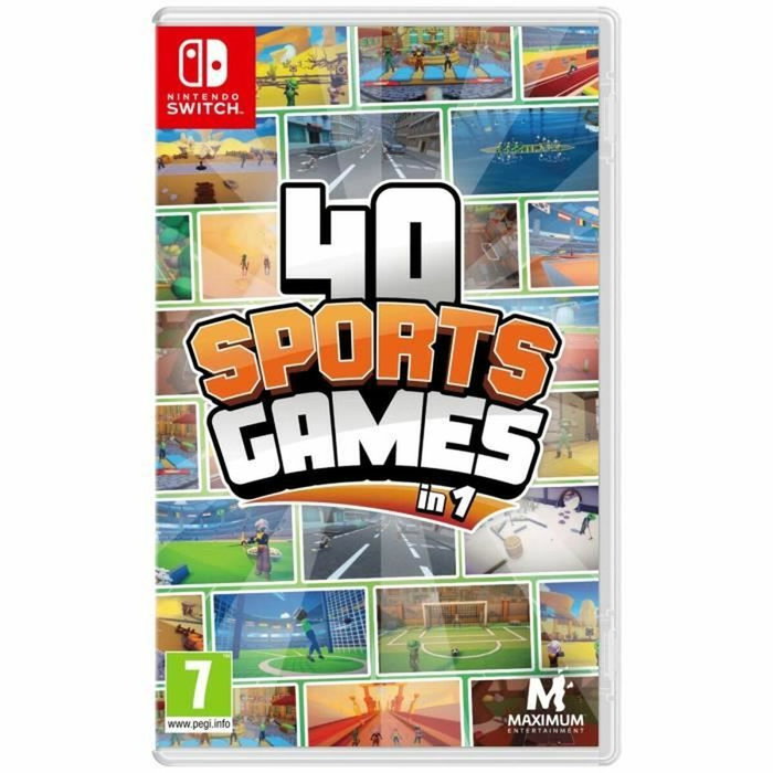 Just For Games 40 juegos de deportes en 1 para Nintendo Switch Just For Games 40 juegos de deportes en 1 para Nintendo Switch