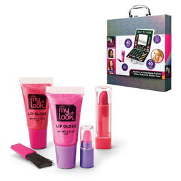 Cra-Z-Art Maletín de Maquillaje con Más de 35 Colores y Pinceles | Glitter Makeover Studio | Para Niños a Partir de 8 Años | Multilingüe