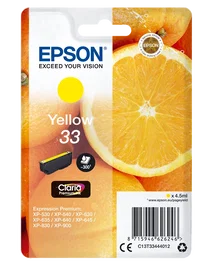 Epson Cartucho de tinta amarillo C13T33444012