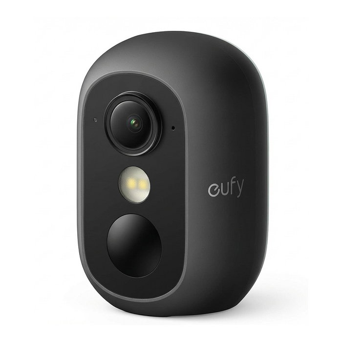 Eufy eufyCam C35 Solo Cámara de Seguridad Exterior Inalámbrica, Color Negro Eufy eufyCam C35 Solo Cámara de Seguridad Exterior Inalámbrica, Color Negro