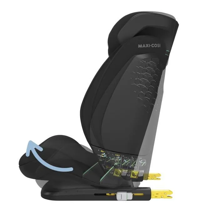 Maxi-Cosi Siege Auto Rodifix S I-Size, Grupo 2/3, Isofix, Close, Basic Black
