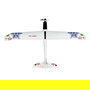 AMEWI 3D Climber Planeador con Gyro 5 Canales RTF 780 mm, Motor Eléctrico, 20 Min Vuelo, 110 g, EPO, Negro/Azul/Rojo/Blanco