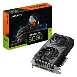 Gigabyte GeForce RTX 5060 WINDFORCE OC 8GB GDDR7 Tarjeta Gráfica