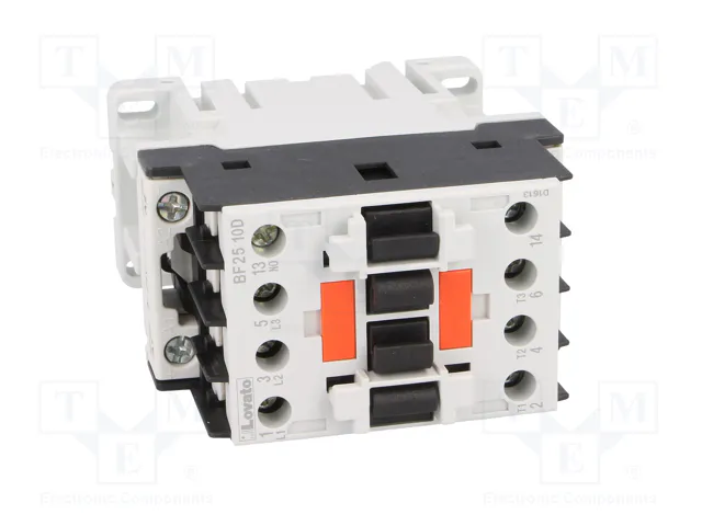 LOVATO ELECTRIC Contactor BF 3-polar 25A 24VDC NO x3