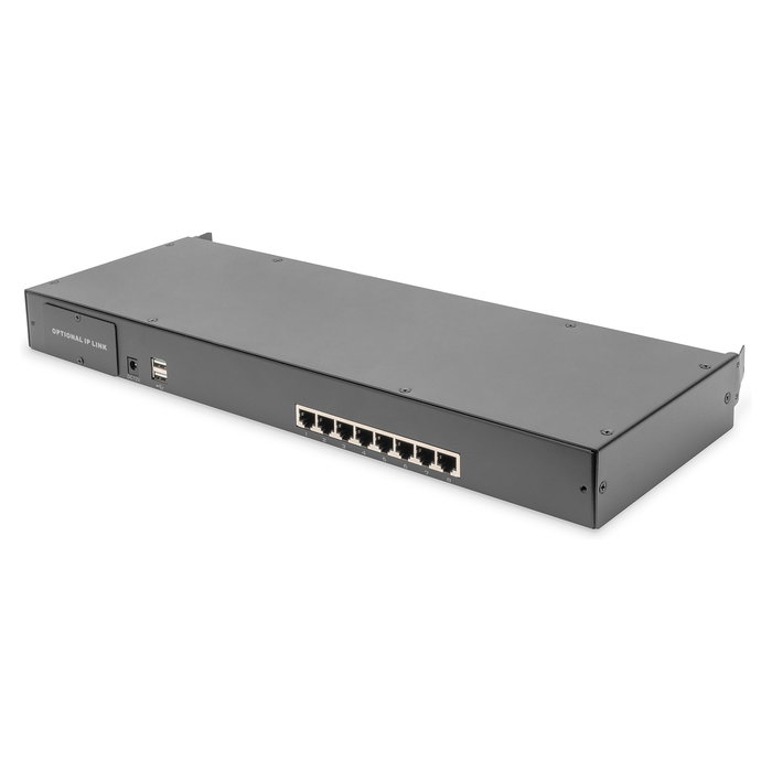 Digitus DA-70516 Consola KVM Modular 17" HD LCD, 8-port CAT5 US