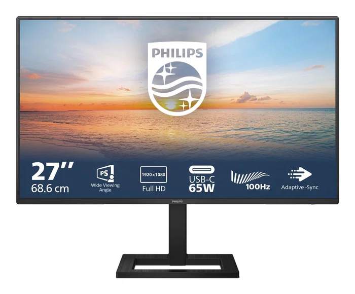 Philips 27E1N1300AE Monitor de 27 pulg. IPS Full HD 100Hz USB-C 65W