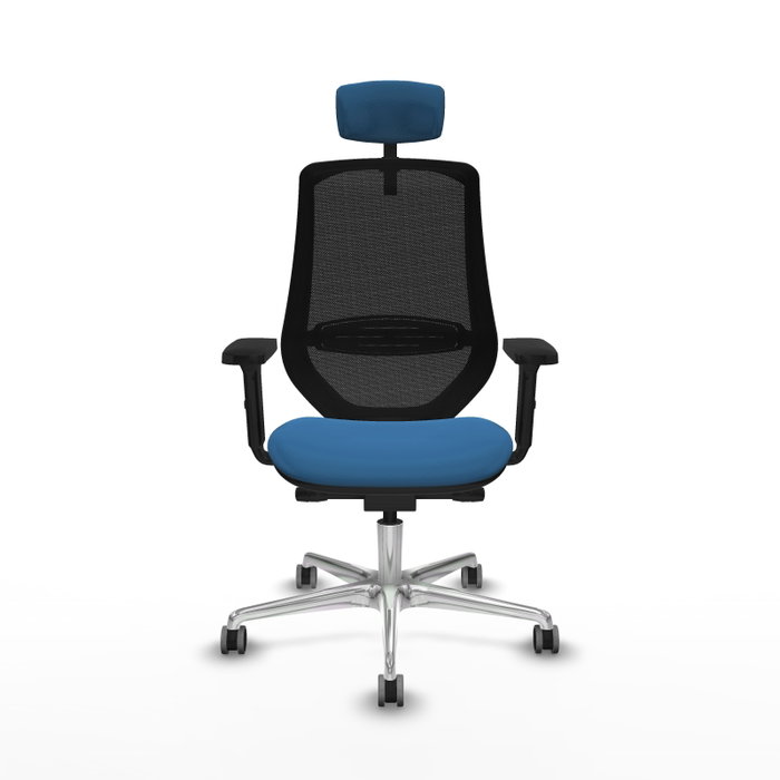PIQUERAS Y CRESPO Silla de oficina Mardos Azul claro y Negro PIQUERAS Y CRESPO Silla de oficina Mardos Azul claro y Negro