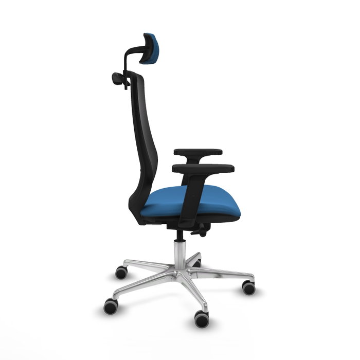 PIQUERAS Y CRESPO Silla de oficina Mardos Azul claro y Negro PIQUERAS Y CRESPO Silla de oficina Mardos Azul claro y Negro