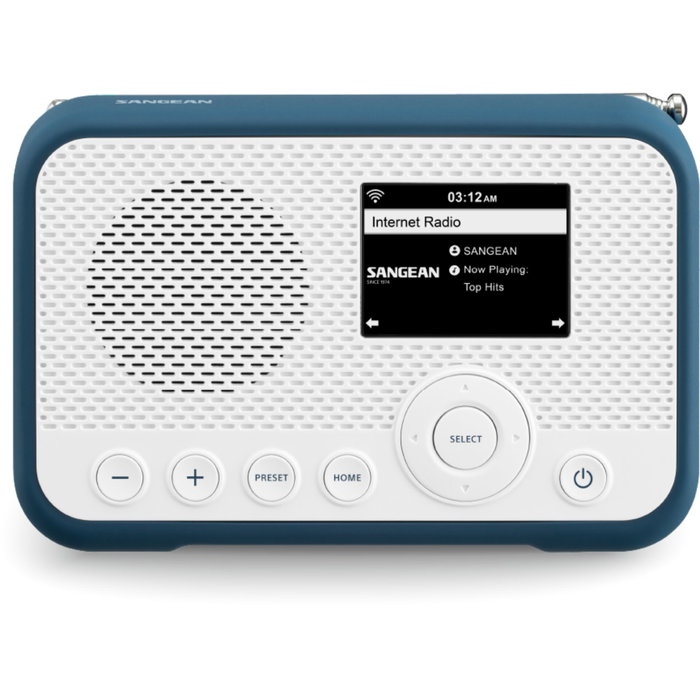 Sangean WFR-39 Blanco / Azul Sangean WFR-39 Blanco / Azul