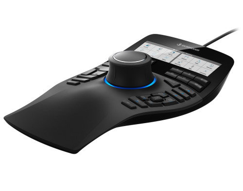 3Dconnexion 3DX-700135 Kit SpaceMouse Enterprise con Cad Mouse Pro Inalámbrico y Receptor Universal