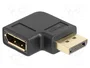 DeLOCK 66297 Adaptador DisplayPort 1.4 de 90° a la derecha 8K 60 Hz