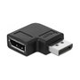 DeLOCK 66297 Adaptador DisplayPort 1.4 de 90° a la derecha 8K 60 Hz
