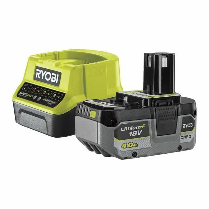 Ryobi Kit Batería de Litio+ 18V 4,0Ah y Cargador Rápido 2,0A