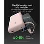 Belkin BOOSTCHARGE Powerbank 20000 mAh USB-C Power Delivery 30W, Rosa, con Cable Integrado