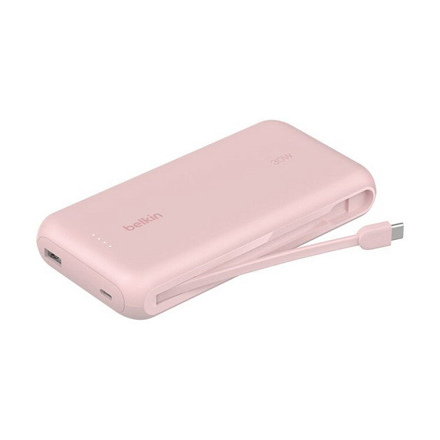 Belkin Powerbank 20.000 mAh 30W USB-C Integrado Rosa BPB024HQPK Belkin Powerbank 20.000 mAh 30W USB-C Integrado Rosa BPB024HQPK
