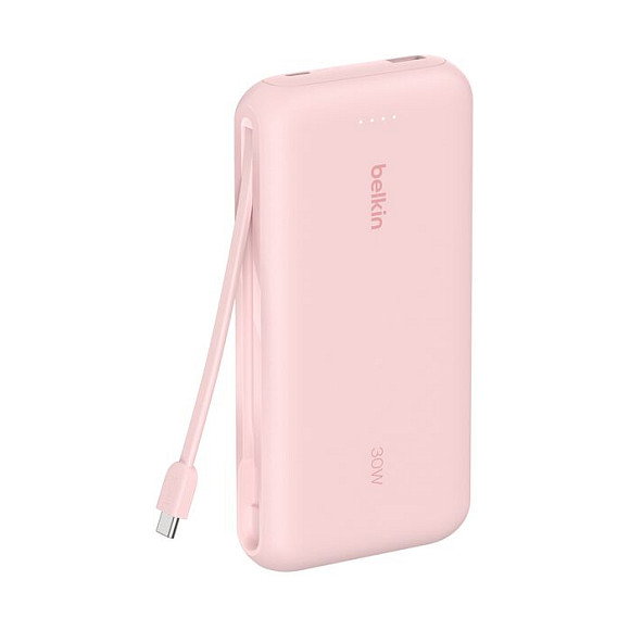 Belkin Powerbank 20.000 mAh 30W USB-C Integrado Rosa BPB024HQPK Belkin Powerbank 20.000 mAh 30W USB-C Integrado Rosa BPB024HQPK