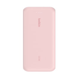 Belkin BoostCharge 20000 mAh Rosa con cable USB-C integrado