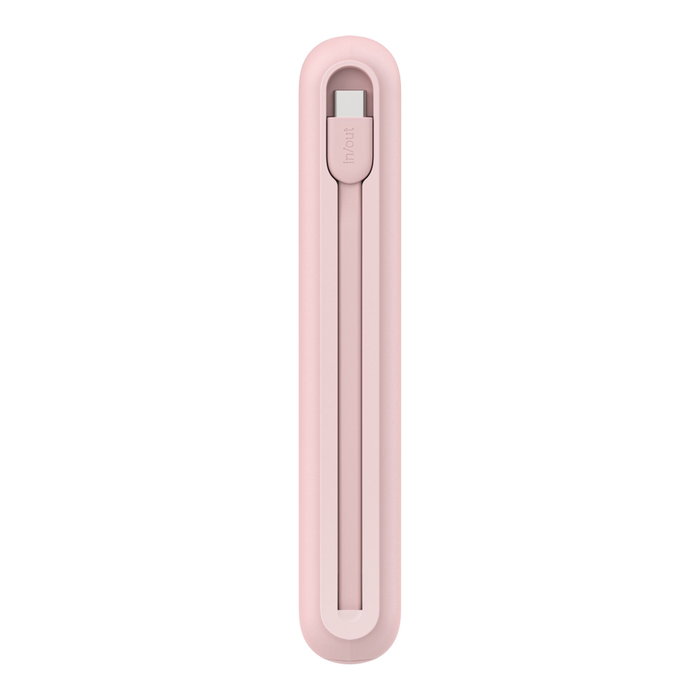 Belkin BoostCharge 20000 mAh Rosa con cable USB-C integrado