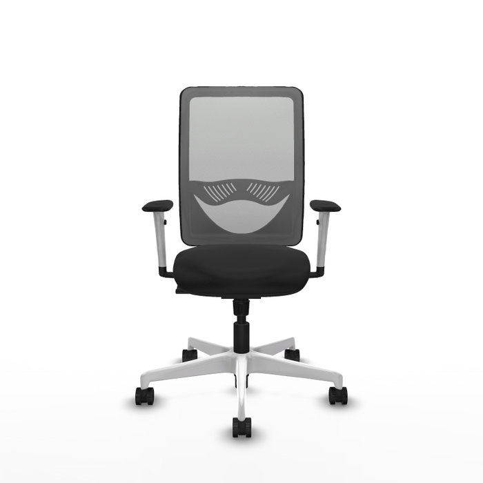 PIQUERAS Y CRESPO Silla de oficina Zulema con mecanismo Sincro Negro y Gris PIQUERAS Y CRESPO Silla de oficina Zulema con mecanismo Sincro Negro y Gris
