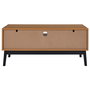 Home Deco Factory Lounge Mueble TV 110x40 cm con Cajones y Puertas para TV