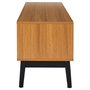 Home Deco Factory Lounge Mueble TV 110x40 cm con Cajones y Puertas para TV