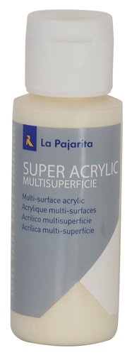 La Pajarita Pintura Super Acrylic A-02 Marfil 60ml