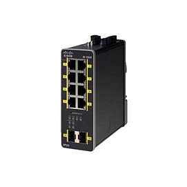 Cisco IE-1000-8P2S-LM con 8 puertos Gigabit PoE+ y 2 SFP Cisco IE-1000-8P2S-LM con 8 puertos Gigabit PoE+ y 2 SFP