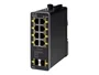 Cisco IE-1000-8P2S-LM Switch Industrial Gestionado Gigabit Ethernet - 8 Puertos 10/100/1000 PoE+, 2 SFP (Uplink), Montaje en Rail DIN