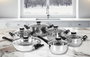 Quttin Batería Cocina 12 Piezas Acero Inducción Genova (2 Unidades)