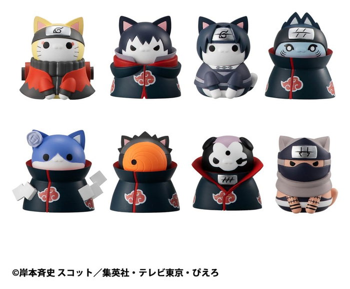 Megahouse Naruto Shippuden Mega Cat Project Nyaruto! Surtido de 8 Figuras Sorpresa Megahouse Naruto Shippuden Mega Cat Project Nyaruto! Surtido de 8 Figuras Sorpresa
