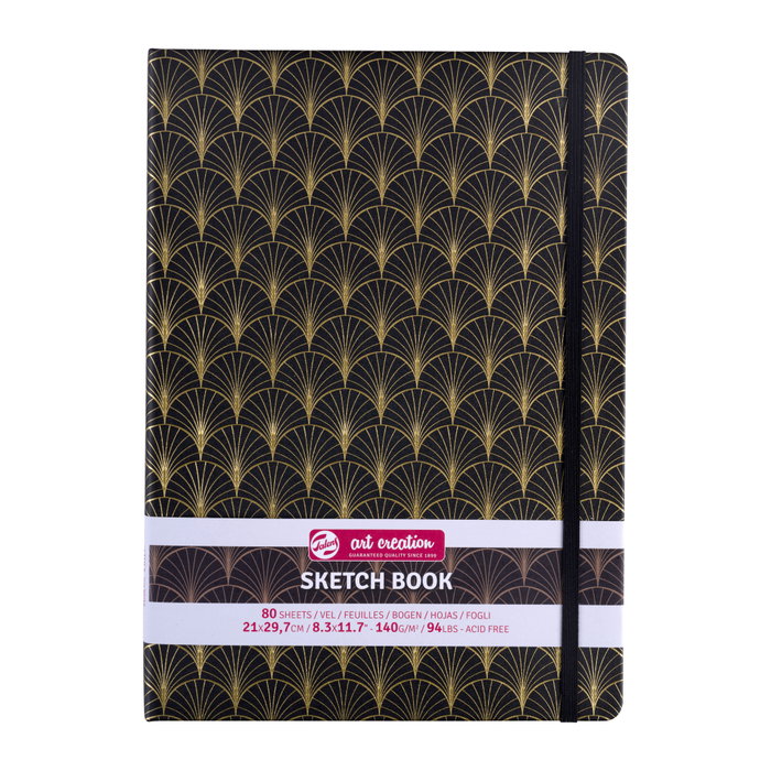 Talens Art Creation Cuaderno Bocetos Art Decó 21 x 29.7 cm, 140 g, 80 hojas Talens Art Creation Cuaderno Bocetos Art Decó 21 x 29.7 cm, 140 g, 80 hojas