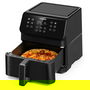Cosori Premium II Chef Edition Freidora de Aire Caliente 6.2L, 1700W, 12 Programas (Freír, Asar, Hornear, Deshidratar), Color Negro