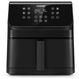Cosori Premium II Chef Edition Freidora de Aire Caliente 6.2L, 1700W, 12 Programas (Freír, Asar, Hornear, Deshidratar), Color Negro