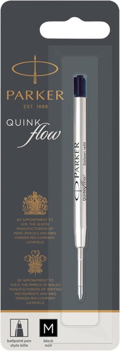 Parker Recambio Quinkflow Punta Media Negro
