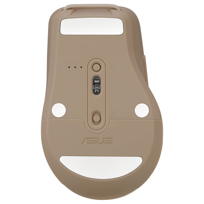 ASUS MD200 Ratón Silent para Oficina, Inalámbrico, Beige ASUS MD200 Ratón Silent para Oficina, Inalámbrico, Beige