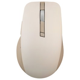 ASUS MD200 Ratón Silent para Oficina, Inalámbrico, Beige