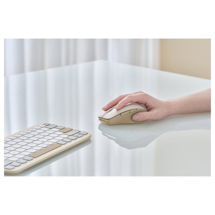 ASUS MD200 Ratón Silent para Oficina, Inalámbrico, Beige ASUS MD200 Ratón Silent para Oficina, Inalámbrico, Beige