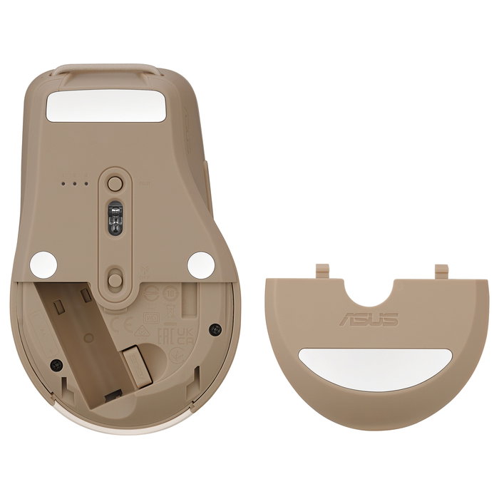 ASUS MD200 Ratón Silent para Oficina, Inalámbrico, Beige ASUS MD200 Ratón Silent para Oficina, Inalámbrico, Beige