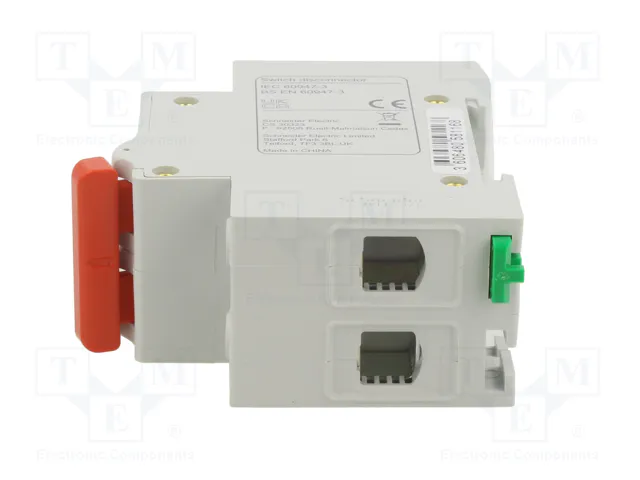 SCHNEIDER ELECTRIC Easy9 EZ Interruptor de aislamiento 2 polos 40A 400VAC SCHNEIDER ELECTRIC Easy9 EZ Interruptor de aislamiento 2 polos 40A 400VAC