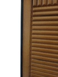 DKD Home Decor Decoración de Pared MDF Moderno Relieve Natural 60x3,4x90 cm