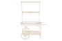 DKD Home Decor Expositor Abeto MDF Carro Blanco