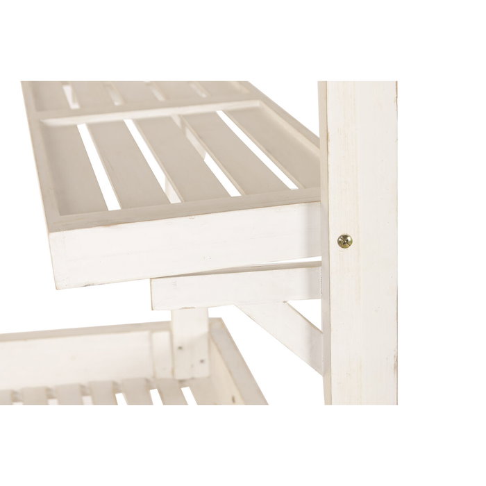 DKD Home Decor Expositor Abeto MDF Carro Blanco DKD Home Decor Expositor Abeto MDF Carro Blanco