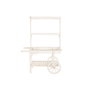 DKD Home Decor Expositor Abeto MDF Carro Blanco