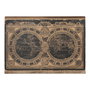 DKD Home Decor Mapamundi Decoracion Pared Natural Negro Madera 2 x 105 x 149 cm